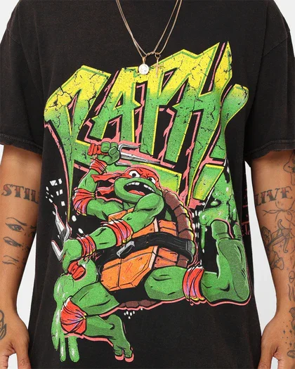 2026 Fashion New Ninja Turtle Summer Men's 3D Printed T-shirt Streetwear Patterned T-shirt Outdoor Streetwear Large Size - view 2