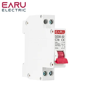 DZ30-32 DPN 1P + N MINI MCB BREAKER 6A 10A 16A 20A 25A 32A DIN ROLL GOUNTING GOUNT 8 Đồng hồ nhạc trưởng bán hàng chính - 7