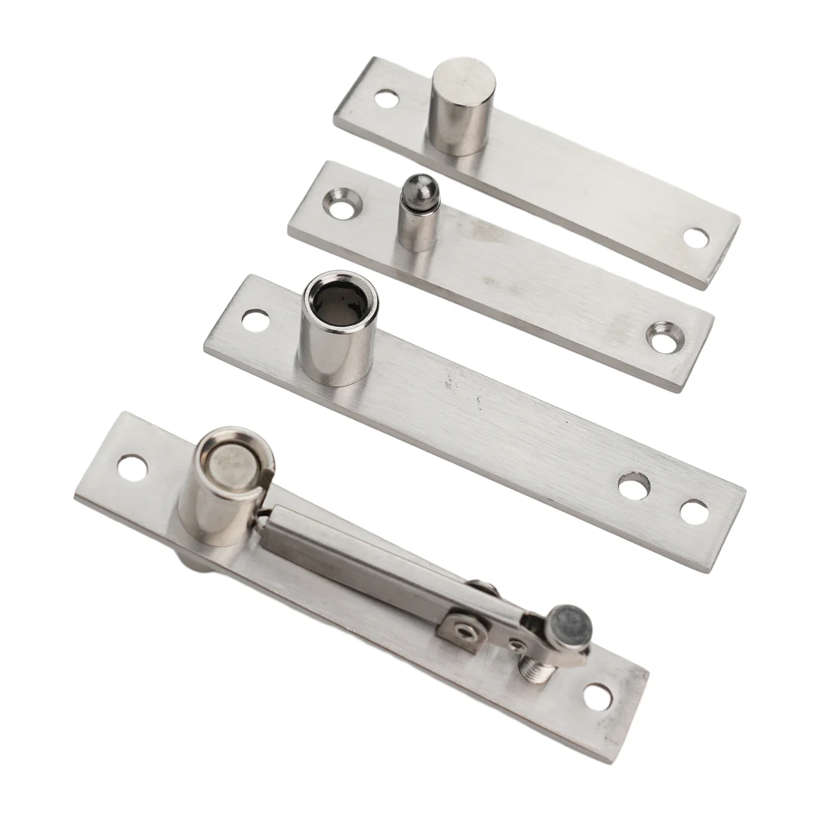 Concealed Secret Door Pivot Hinges with For 360 Degree Rotation Heavy Duty Stainless Steel Hinges for Bookcases and Swing Doors