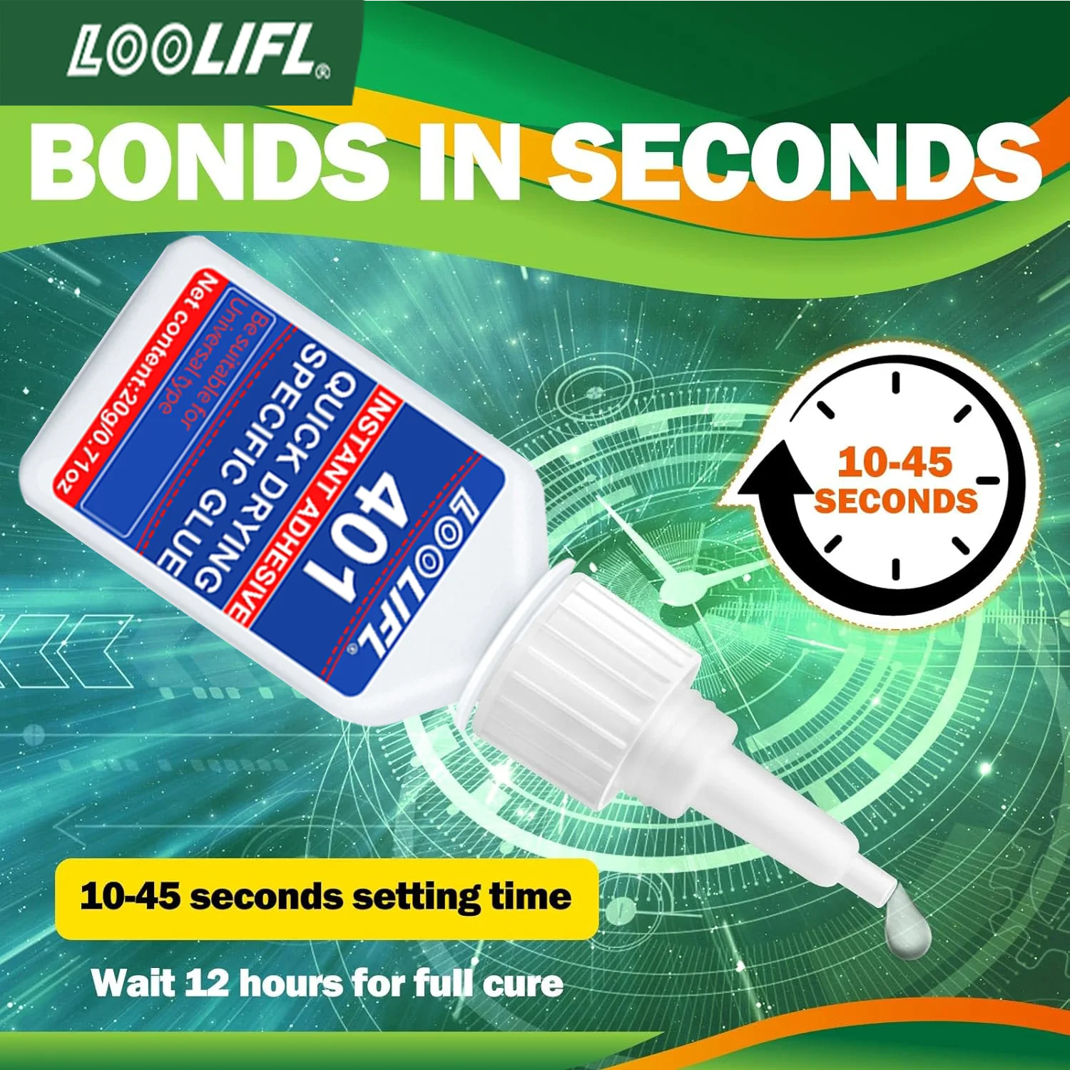 

LOOLIFL — универсальный суперклей для ремонта обуви, водонепроницаемый, прочный, не повреждает обувь, подходит для всех видов обуви.