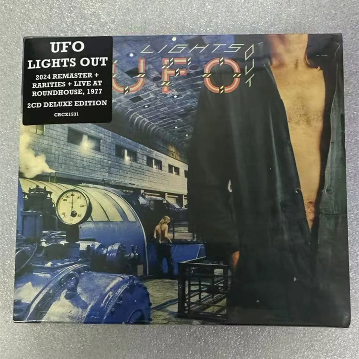 

Classic Rock Band UFO Phil Mogg Music CD Lights Out Album 2pcs Music Record Cosplay Walkman Car Soundtracks Box Party Music Gift