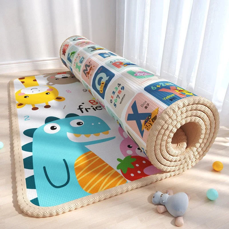 Thicken 1cm NEW Baby Foam Crawling Mat 2024 Children EVA Educational Toys Kids Soft Floor Game Mat Chain Fitness Gym Game Carpet