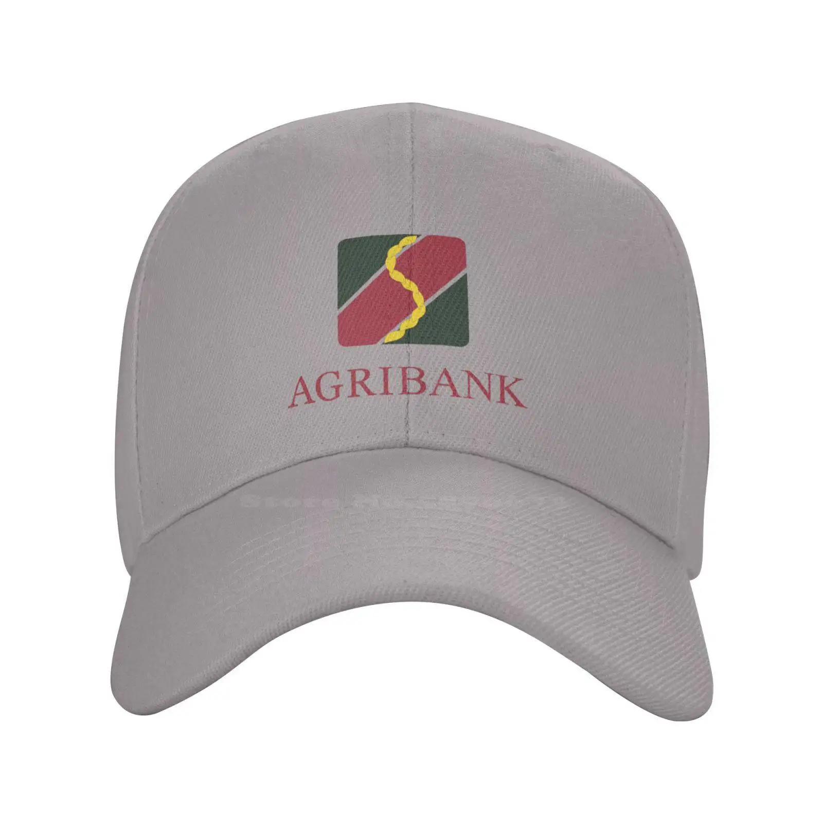 Casquette de baseball en denim avec logo Agribank, chapeau de qualité