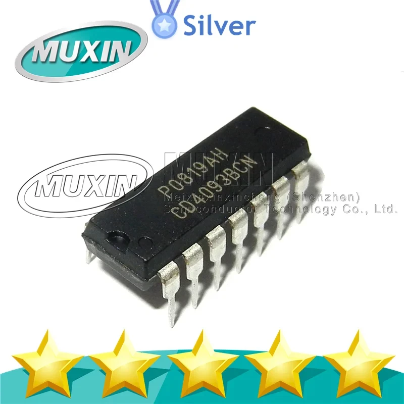 CD4093BCN DIP14 Electronic Components CD4093BE CD4511BE CD54HC11F3A CD74ACT02E CD74ACT04E New Original CD74ACT138E