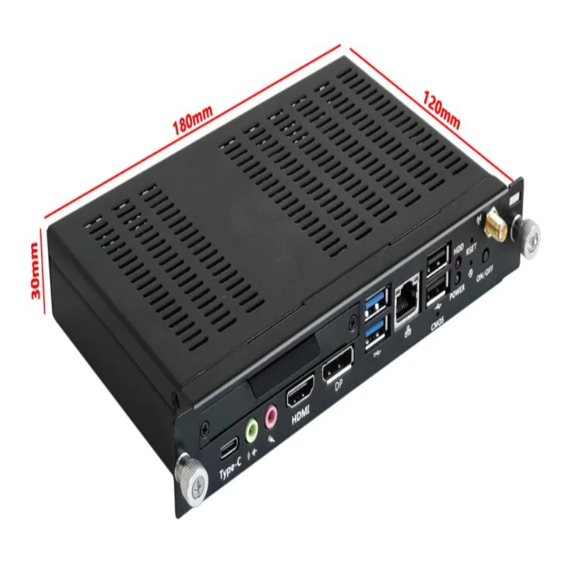 

OPS-11U Mini PC CPU Intel Tiger Lake 11th 4k Memory 8G 128G OS Windows 11 Windows 10 Linux High-Quality but Low Cost