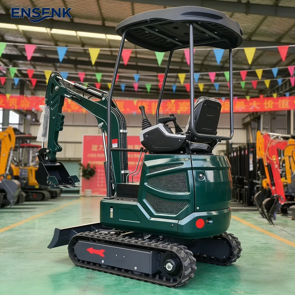 

Mini Excavator 0.8Ton 1.7Ton 2.5Ton Construction 1.2Ton Diesel Engine Kubota CE Europe Tools Diggers