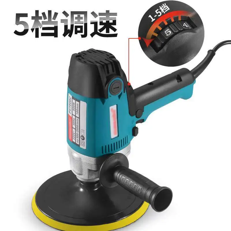 Car Polisher Machine for Auto Detailing, Electric Buffer for Waxing Tile Floor, Scratch Repair & Sealing Machine, Polisher Tool
