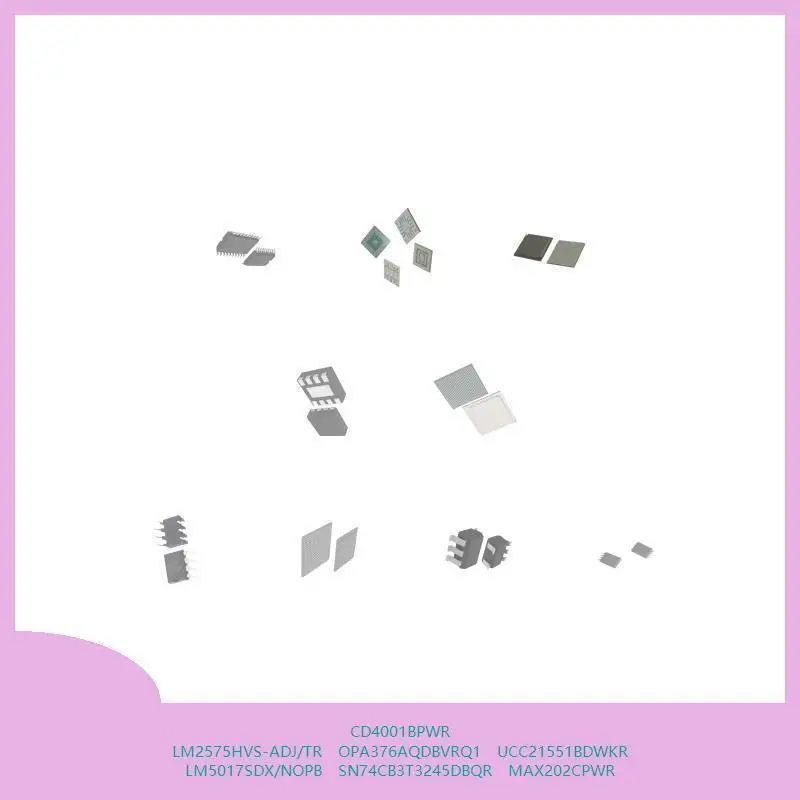 

CD4001BPWR LM2575HVS-ADJ/TR OPA376AQDBVRQ1 UCC21551BDWKR LM5017SDX/NOPB SN74CB3T3245DBQR MAX202CPWR