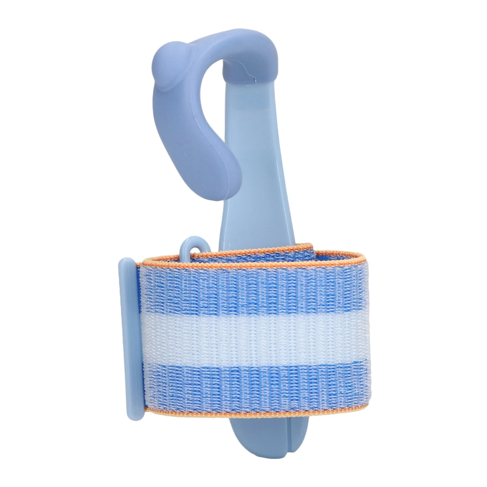 Pen Hold Corrector Ergonomic Design Pen Grip Wrist Brace Writing Posture Corrector Tool for Students Blue