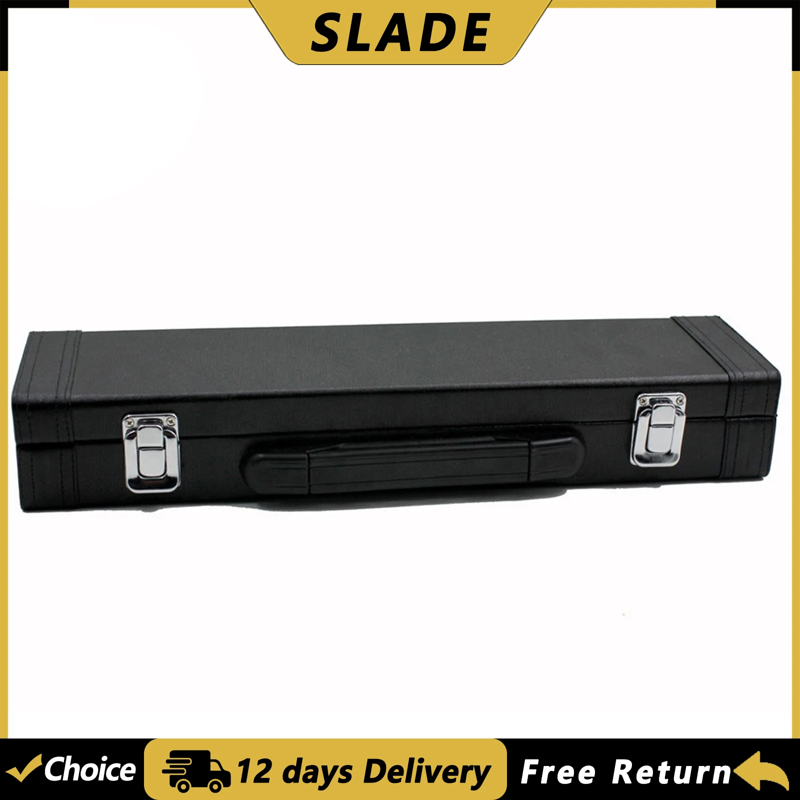 Estuche de Cuero para Flauta de 16 Orificios SLADE, Caja de Almacenamiento para Flauta, Bolsa Portátil para Principiantes, Accesorios para Instrumentos de Viento