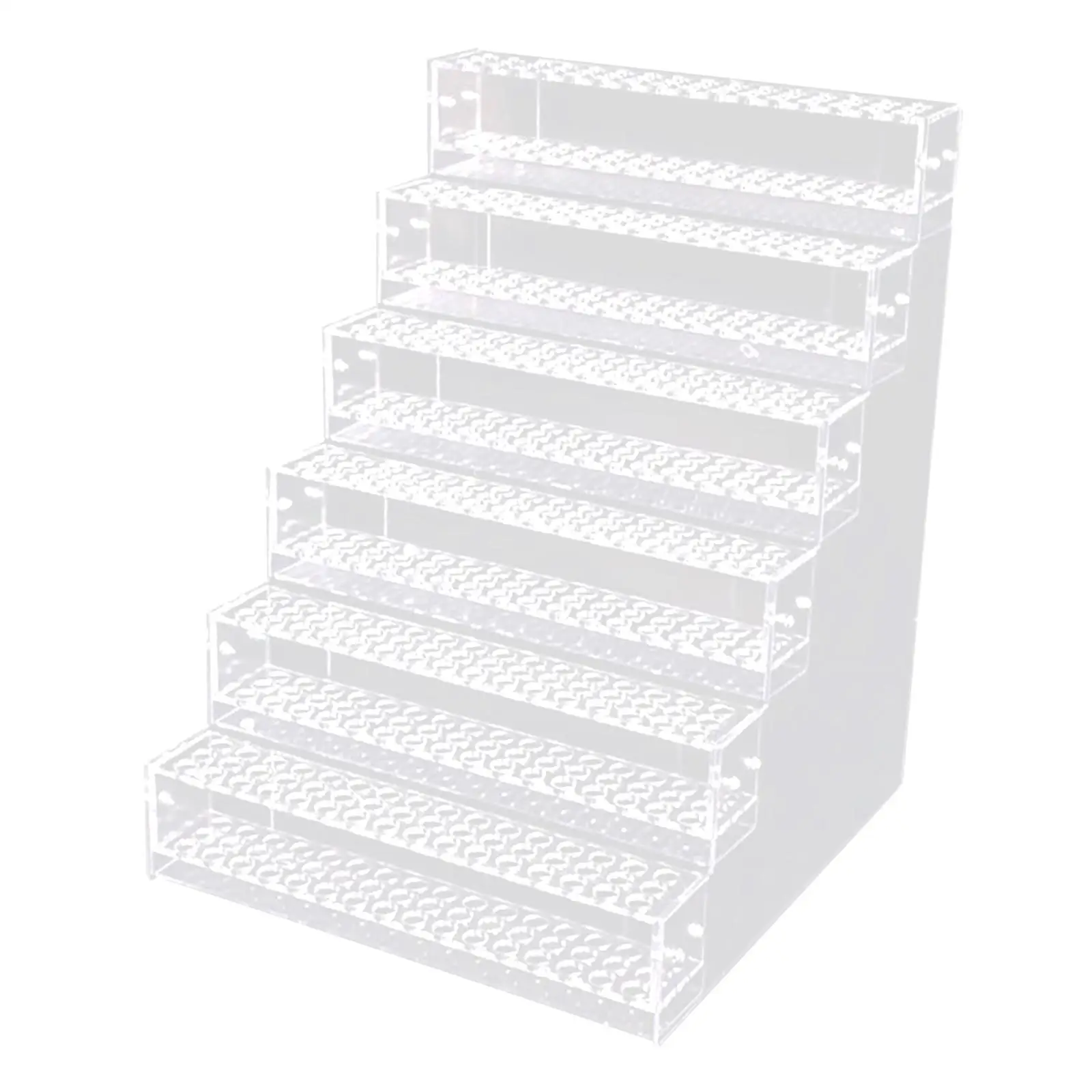 Acrylic Pencil Holder Marker Display Stand for Hairpins Makeup Brush Markers 4 Layer