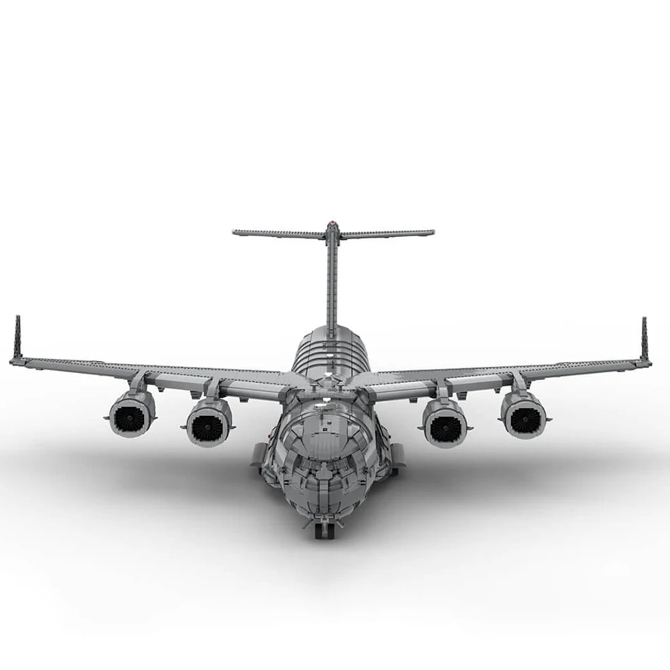 Military Strategic Airlifter Boeing C-17 Globemaster Building Blocks DIY High Difficulty Assembly Model Bricks Kid Toy Souvenirs