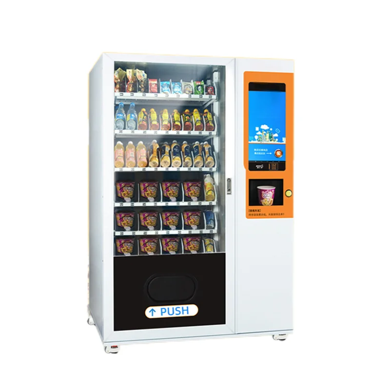 Automatic Instant Ramen Noodle Vending Machine with Hot Water Customized FL Wholesale