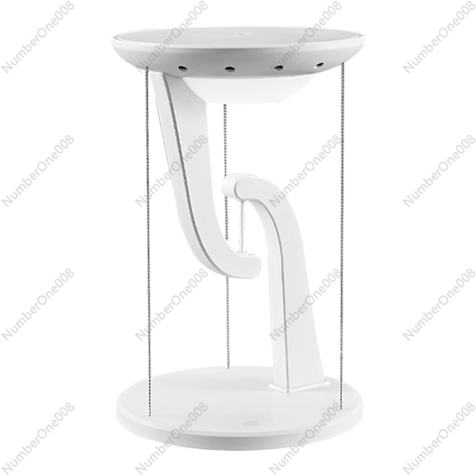 Creative Floating Anti-Gravity LED Desk Lamp Wireless Fast Charging Ambient Night Light Bedroom Ornament