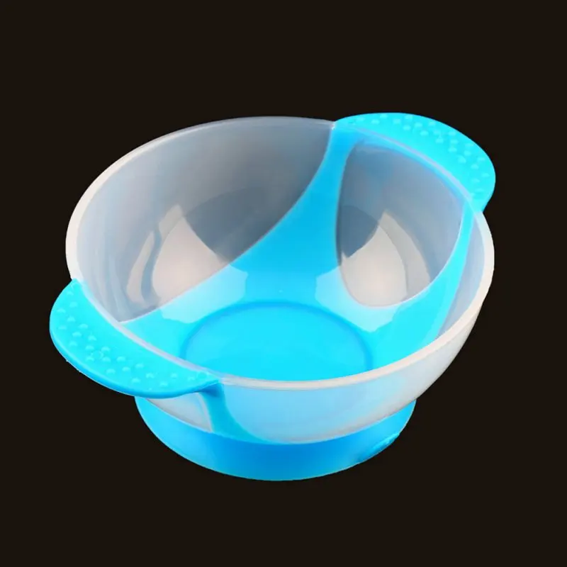 3Pcs/Set Baby Infant Feeder Tableware Waterproof Suction Cup Spoon Fork Suit Toddler Newborn Training Feeding Bowl Kits