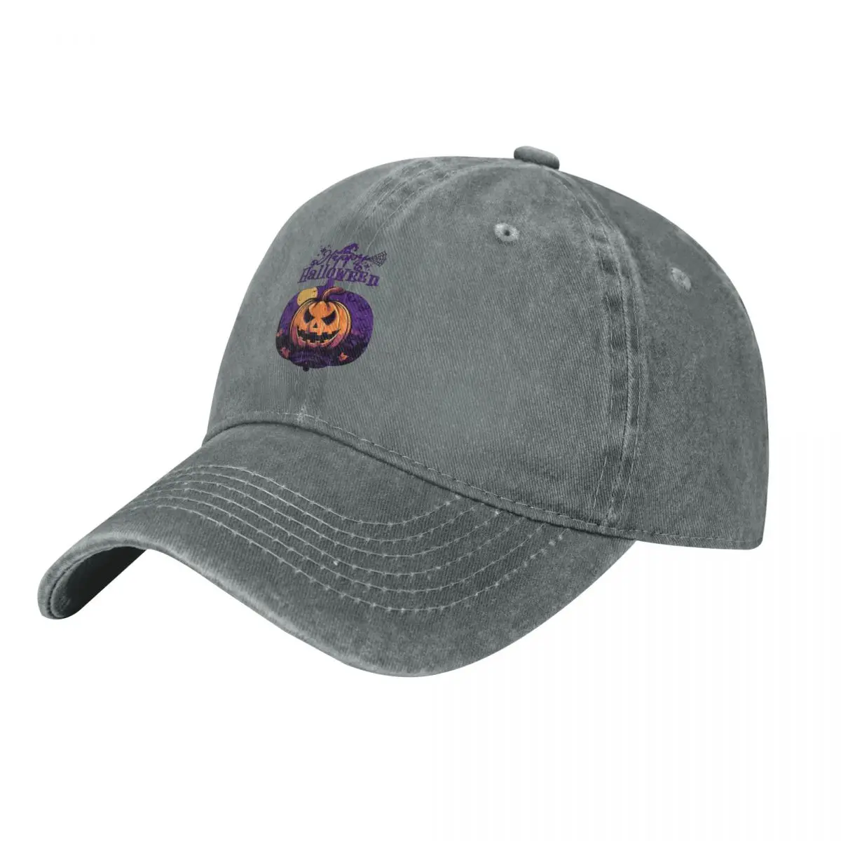 Summer Cap Sun Visor Happy Halloween Pumpkin Essential Hip Hop Caps Halloween pumpkin troublemaker Cowboy Hat Peaked Hats fugees