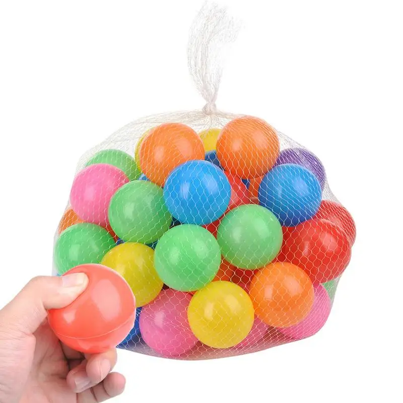 

50pcs Ocean Balls Children's Tents Outdoor Sports Parties, Children's Toys DIY Birthday Party Decorations PE Ball Pit Balls