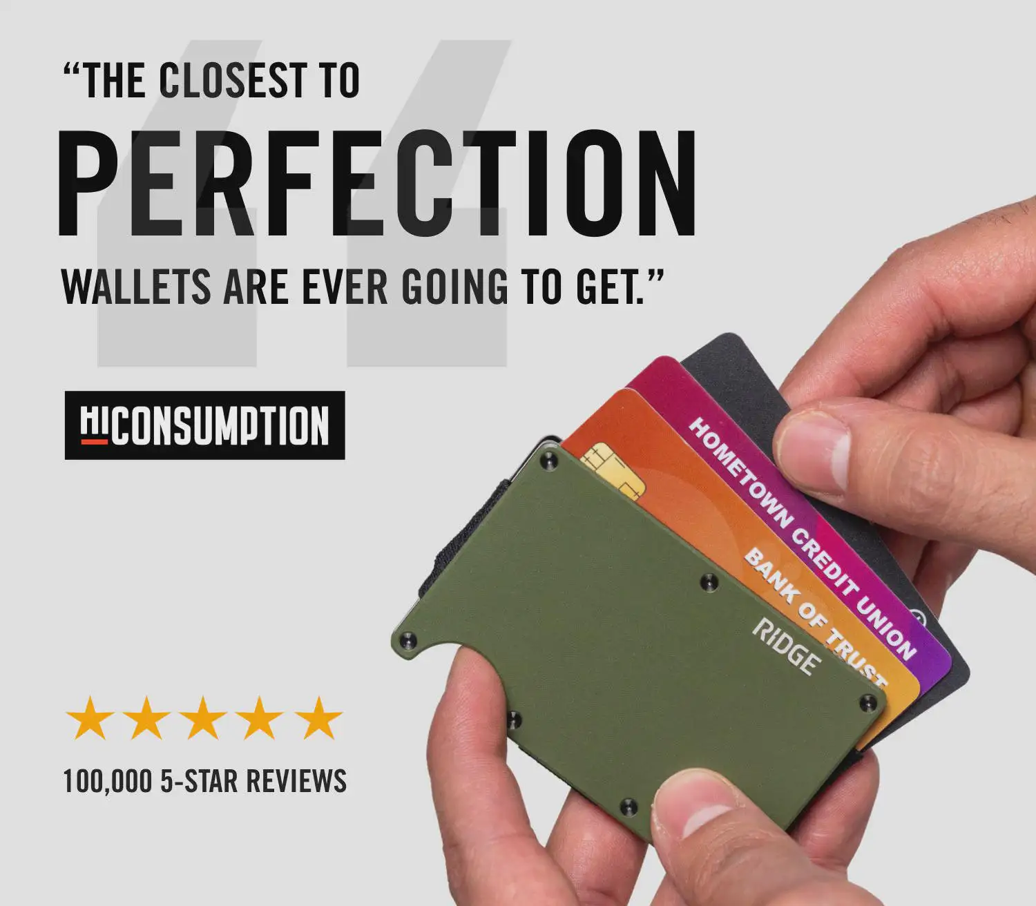 The Ridge Credit Card Holder - RFID Blocking Wallets