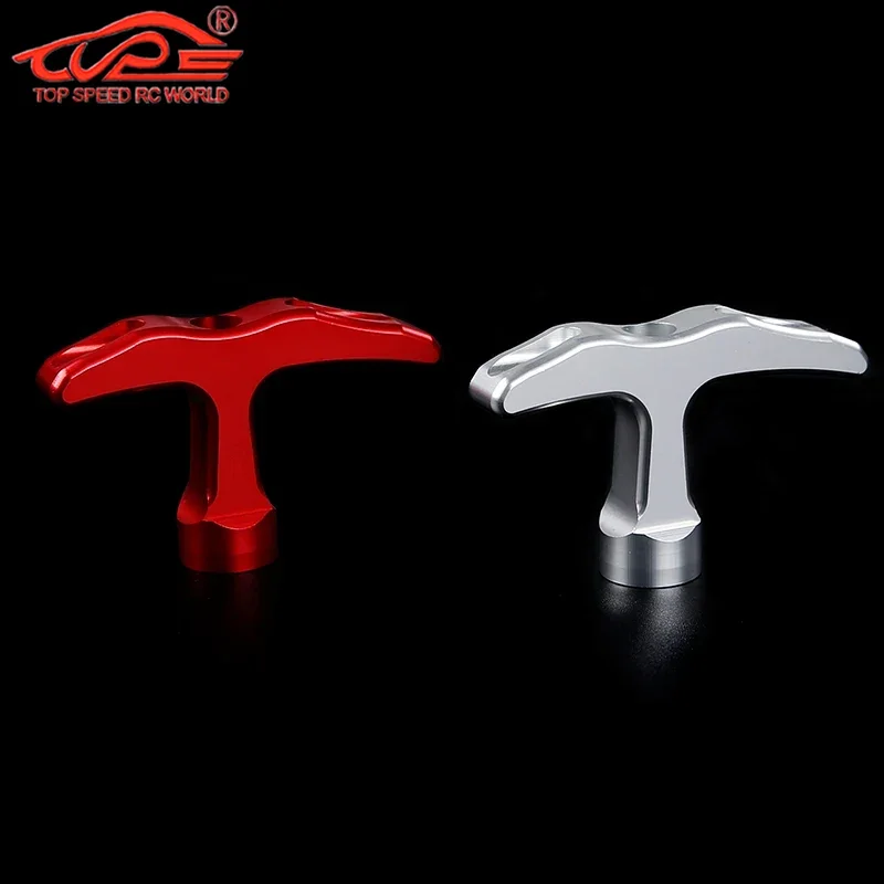 CNC Metal Pull Starer Handle Fit for 1/5 Hpi Rovan Km Mcd Fg Redcat Rcmk Baja Losi Engines Parts