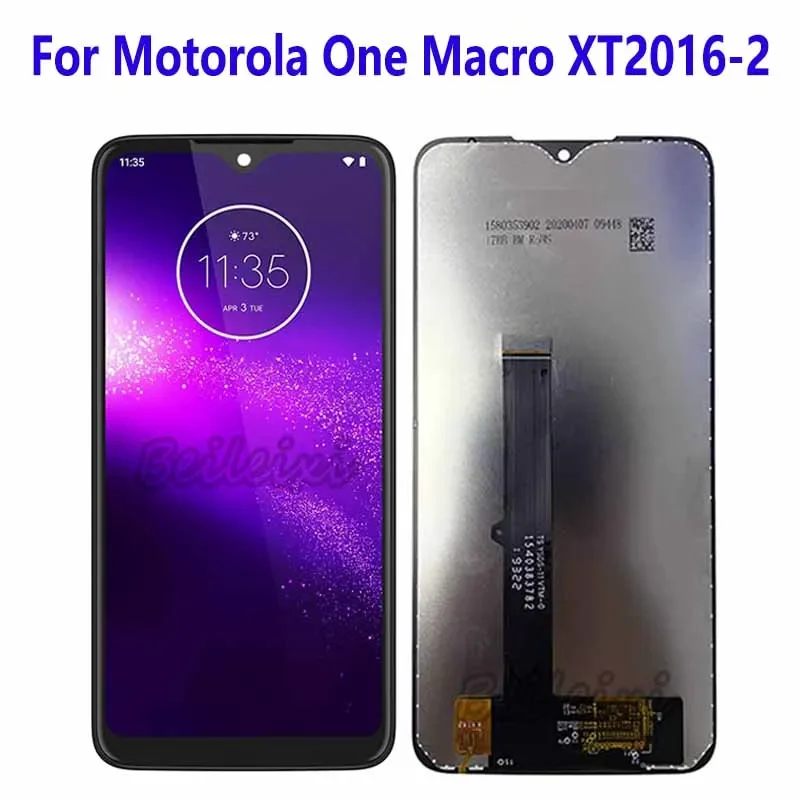 

LCD Display Touch Screen Digitizer Assembly For Motorola Moto One Macro XT2016-2 XT2016-1