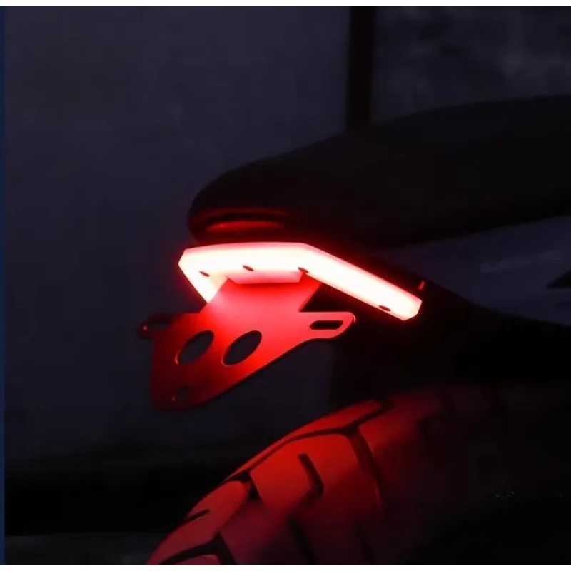 Applicable To Qianjiang Flash 600 Rear Tail Light Assembly, Modified Headlight LED Running Water Light