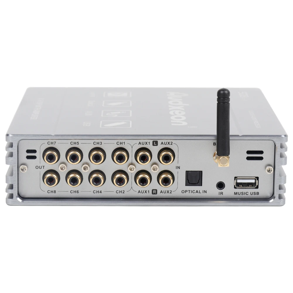 

2025 hot sale China Supplier High Quality High Level Power Car Audio Class Amplifier 8 Channels