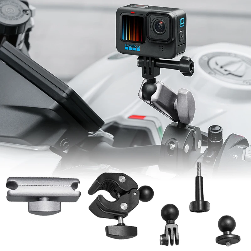 

For GoPro/DJI/insta 360 Sports camera stand Cycling bracket Bicycle motorcycle handlebar Monopod Handlebar Mount Bracket