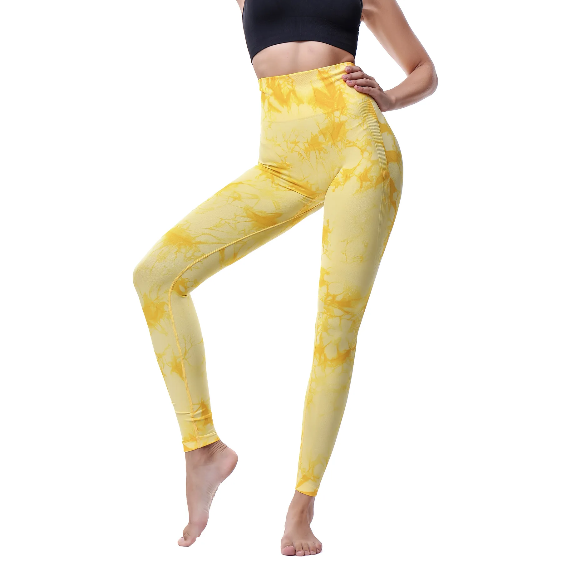 Vrouwen Gym Yoga Naadloze Broek Sport Kleding Elastische Hoge Taille Atletische Oefening Fitness Leggings Activewear Broek