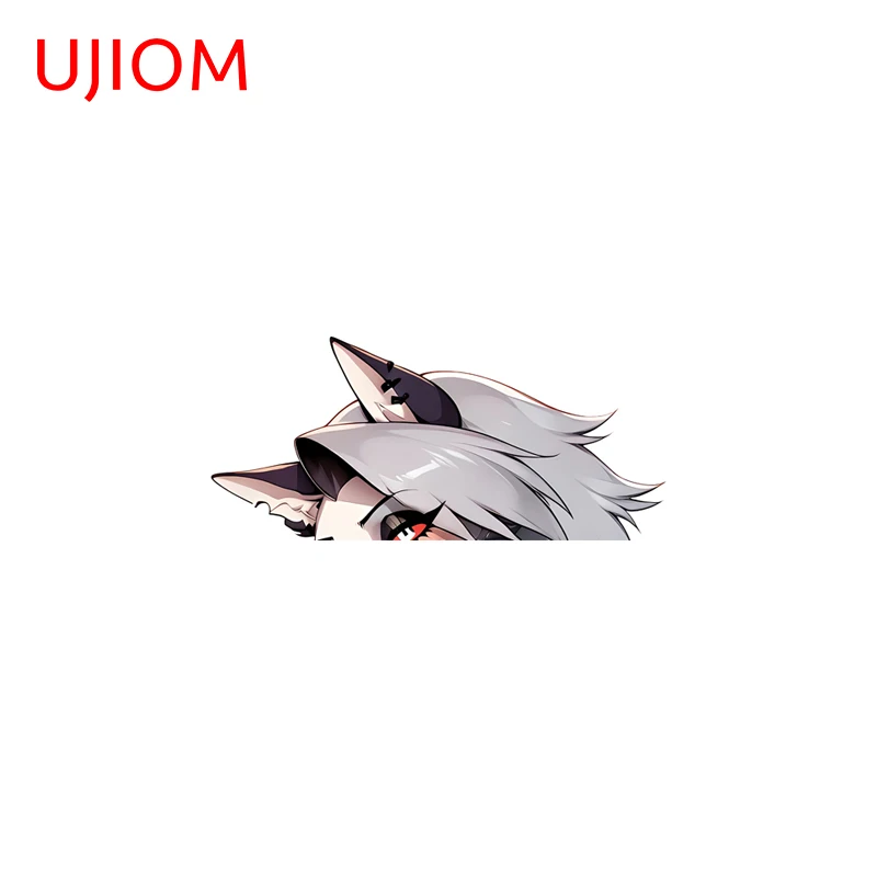UJIOM Furry Loona Alluring Wall Sticker Premium Amusing Occlusion Scratch Graphics Decal Suitable For Wallpaper Home Decor
