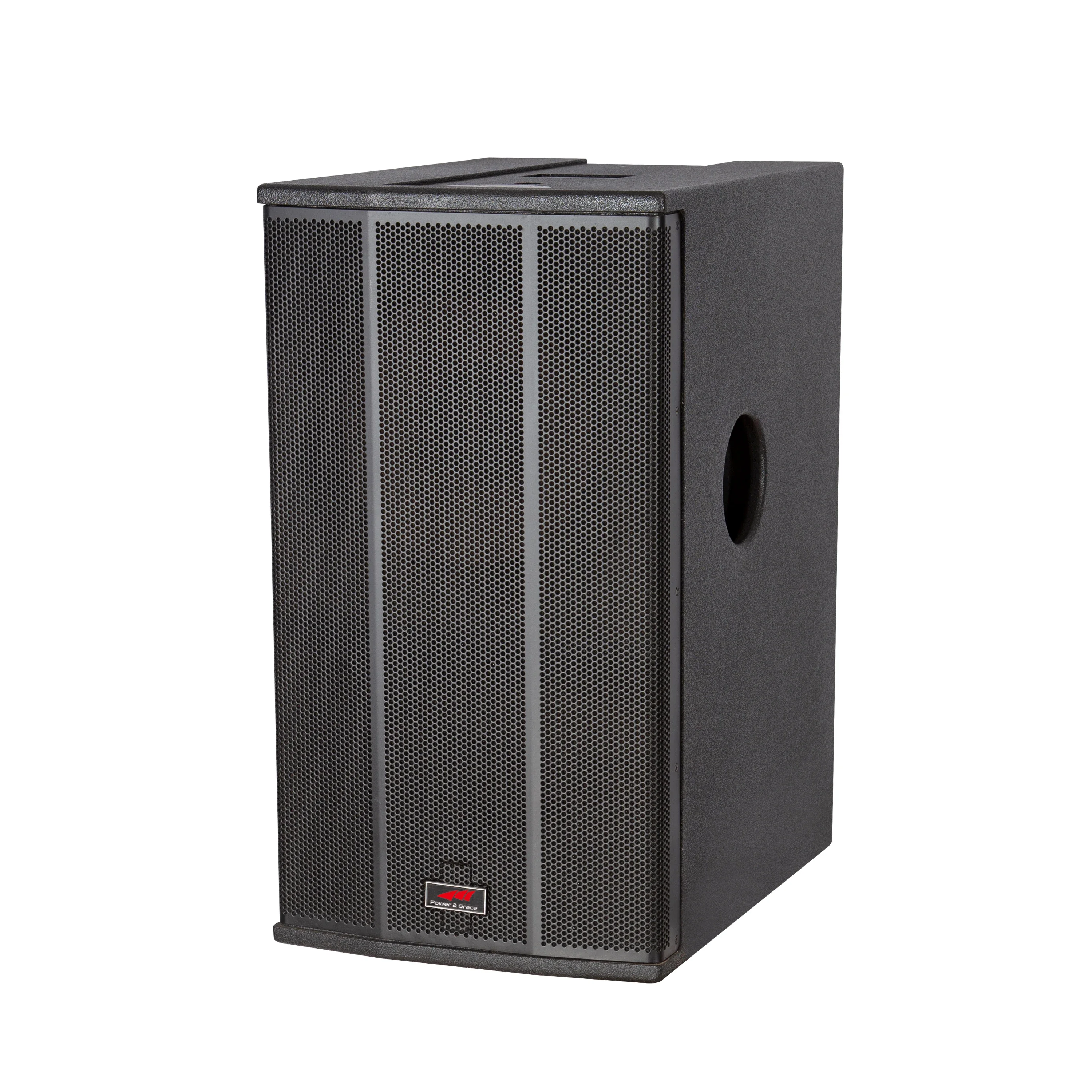 Professional Compact PA System Colinear High Power Speaker 700W Active Subwoofer with Dual 2 Channel Class-D Amplifier for Stage