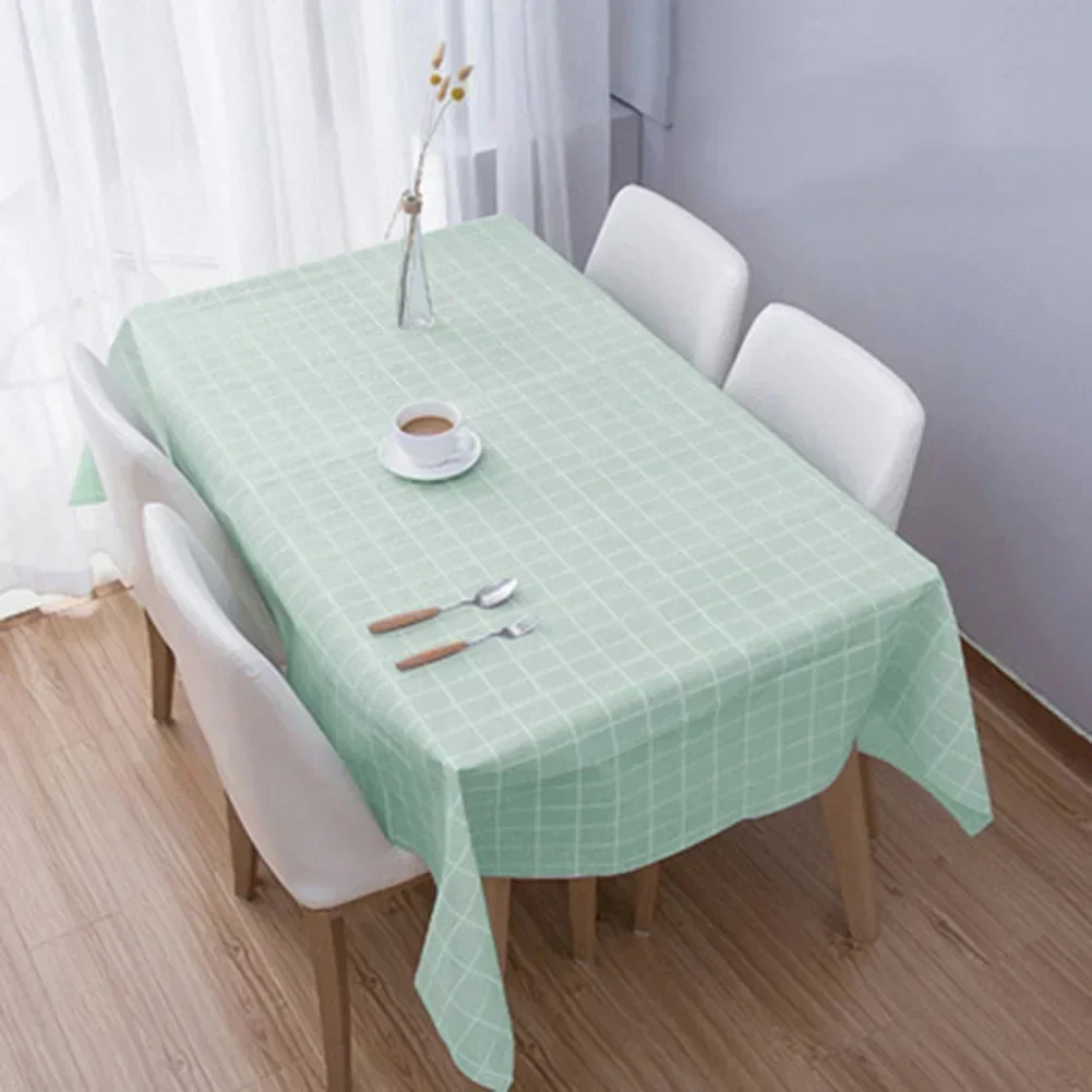 Cover Tablecloth Scald-proof Table Hotel Mat Party Waterproof Wedding 137x90cm Banquet Desk Desktop Home Decor