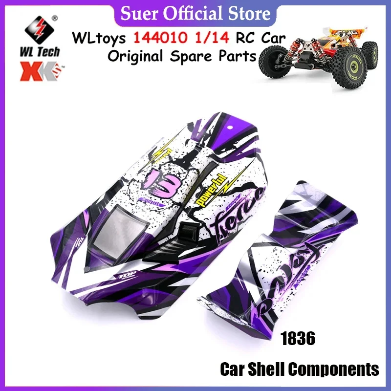 WLtoys 144010  1/14 RC Car Original Spare Parts 1836 Car Shell Components Car Accessories