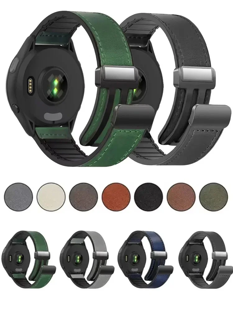 18mm 20mm 22mm Silicone Strap For Garmin Vivoactive 6 5 4 4s Band Watch Venu 3 2 2s 3s SQ Forerunner 970 165 Bracelet Wristband
