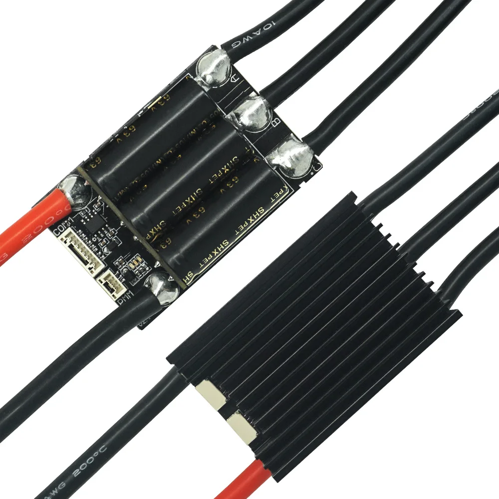 Prévention KGO-Mini contrôleur de moteur sans balais programmable, ESC V6.8, basé sur VESC6, sans capteur, 14- 60V, 4-12S, 100A, ajusteur USB LilUART