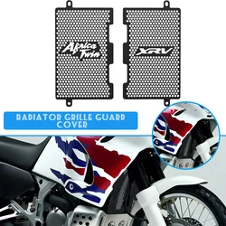 Motorcycle Accessorie For Honda XRV750L XRV650 AFRICA TWIN 750 650 XRV750 L AFR Oil Cooler Guard Radiator Grill Protector Cover