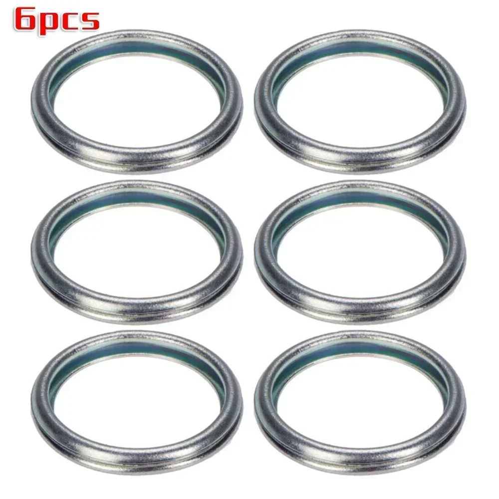 6/12pcs Car Oil Drain Plug Crush Washer Gasket Set 16mm 803916010 For Crossrek For Forester For Impreza For Inland For WRX