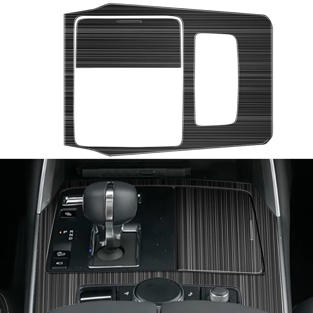LHD Gear Shift Cover Gear Shift Trim Cover Easy Installation Process Non-Deformed Structure Automotive Interior Panel Cover