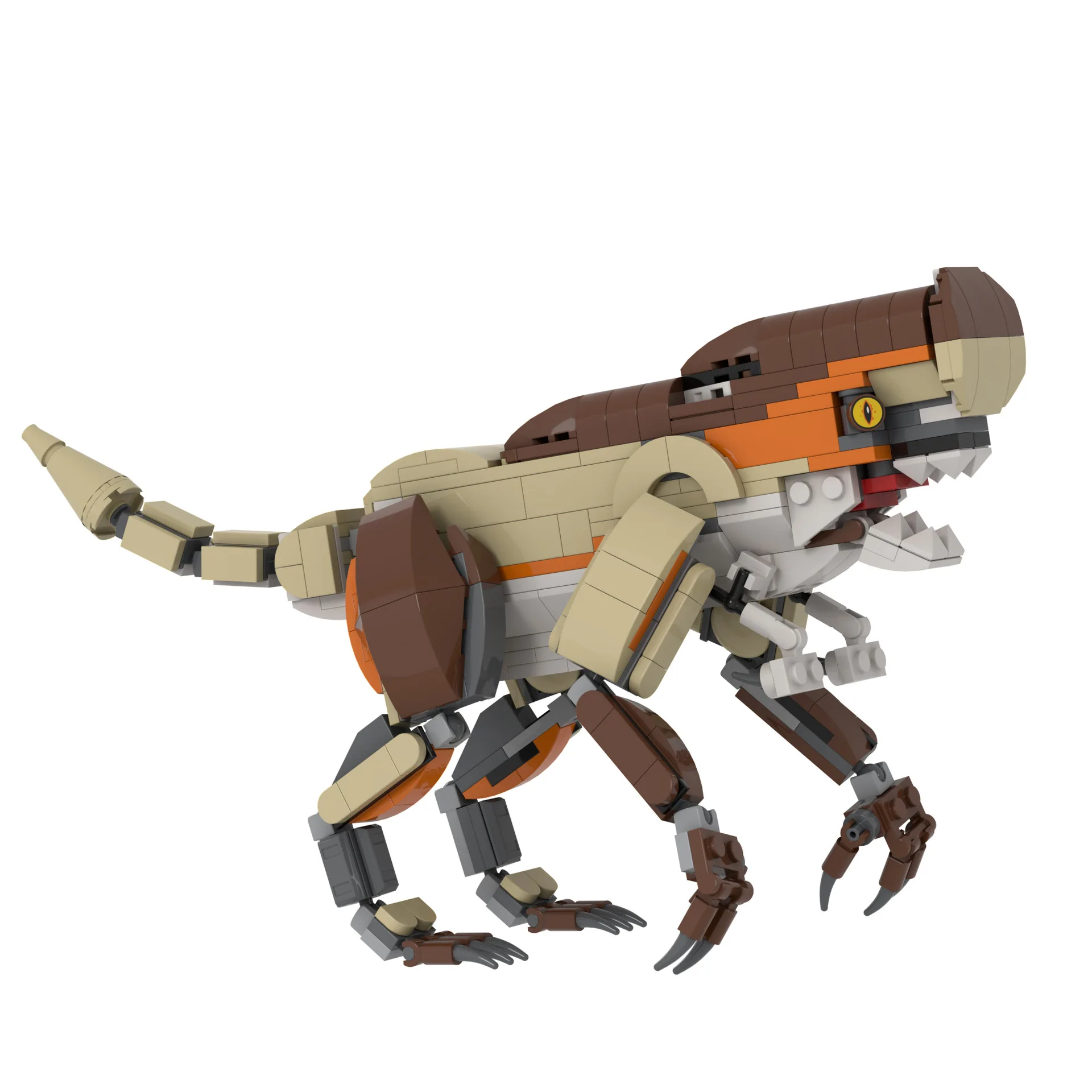 CLASSIC Jurassic ไดโนเสาร์ World Park Deformed Dragon สัตว์กินเนื้อ Monster บล็อกอาคารทีวีภาพยนตร์ IP Desktop ตุ๊กตาตุ๊กตาของเล่น