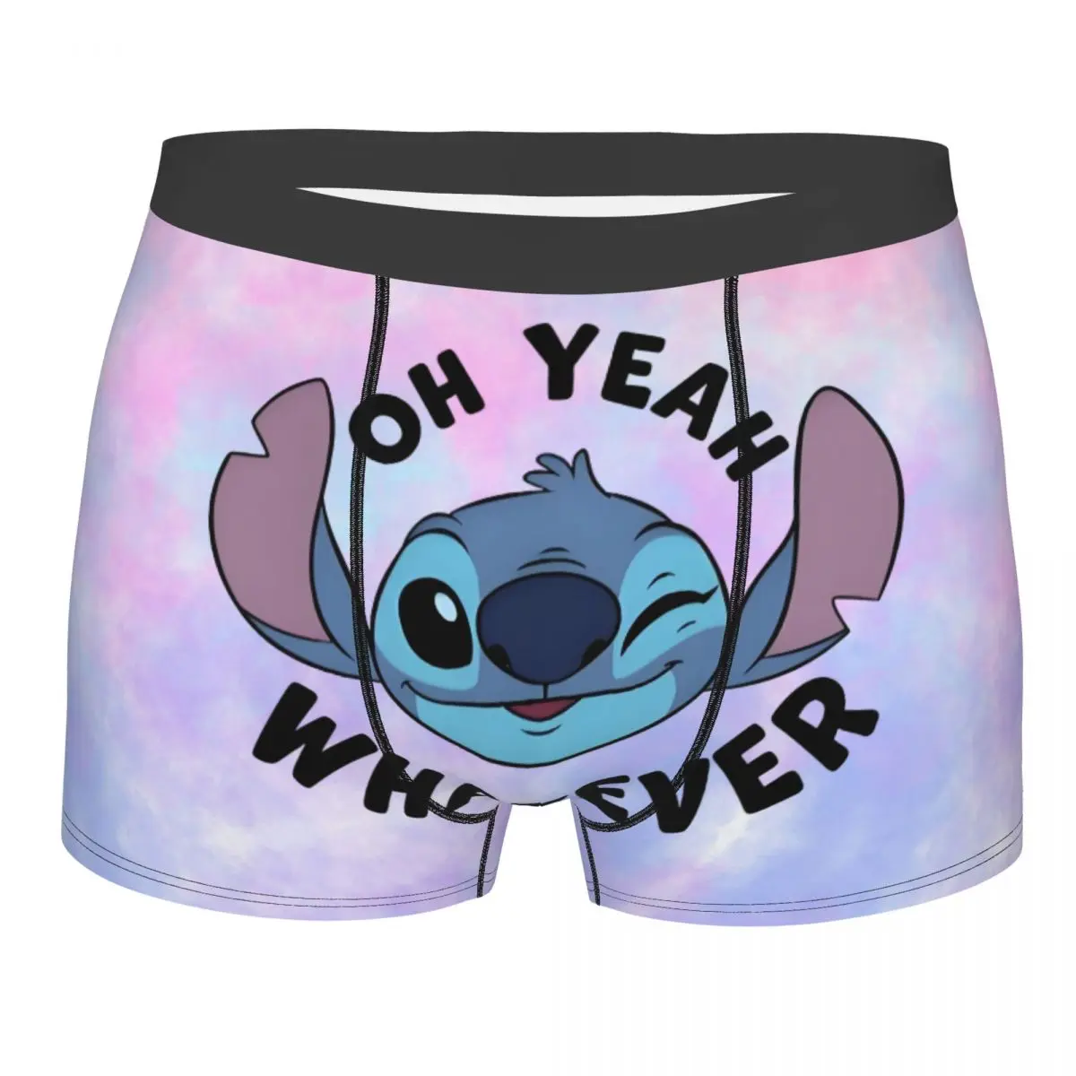 

Custom Stitch Anime Printed Underwear Men Breathable Kawaii Boxer Briefs Shorts Panties Soft Underpants For Male
