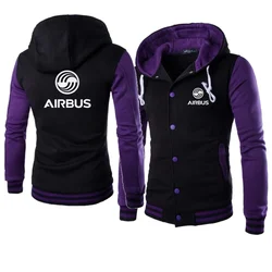 AIRBUS AVIATION Flight Airbusfan A320 Hoodies Baseball Uniform Men's Hooded Sweatshirts Hoody Jersey Tracksuits S-5XL