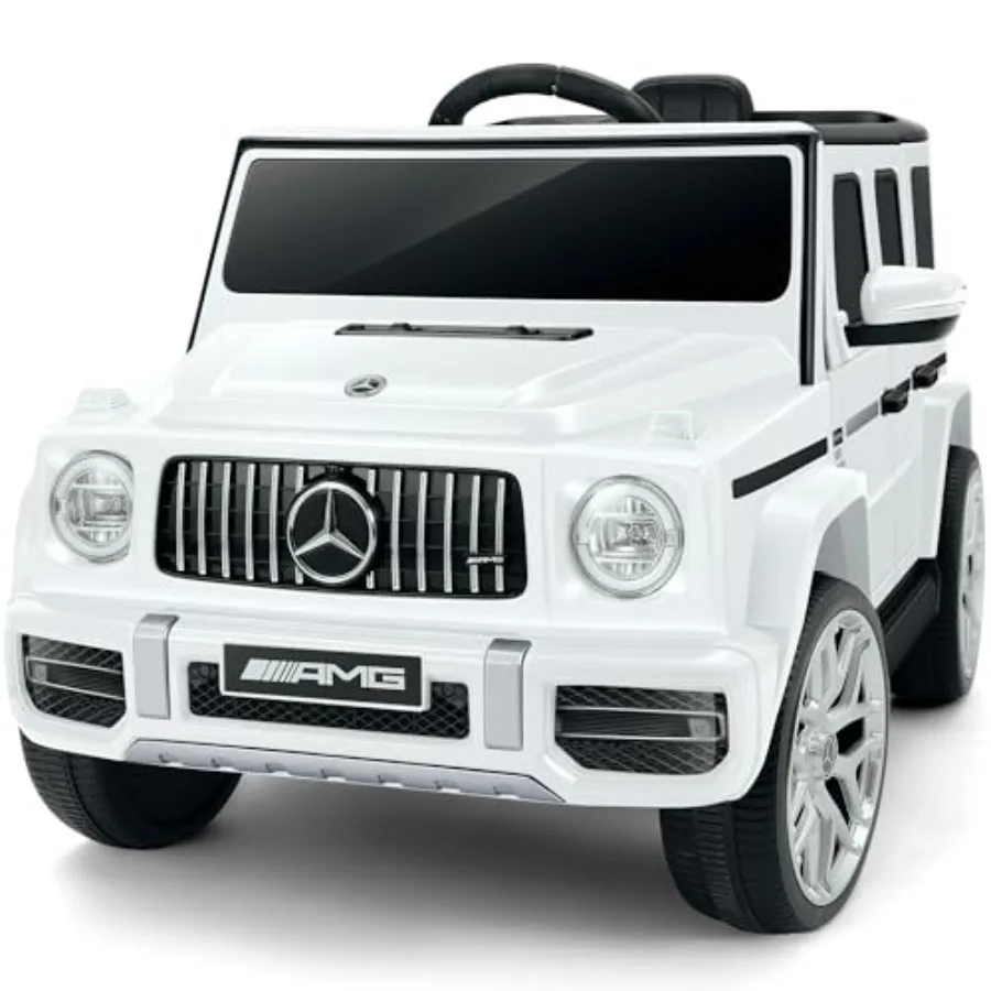 Licensed Mercedes-Benz AMG G63 Ride on Toys, Electric Car for W/Parents Control, Electric Powered G Wagon Ride On Truck Toy, Lo