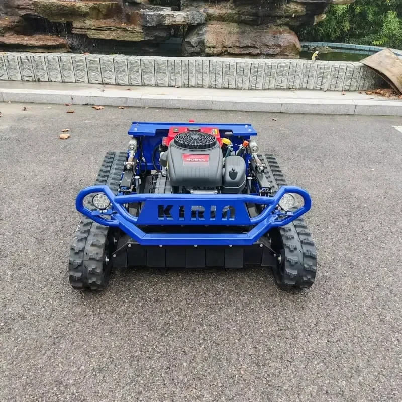 Mountain Slope Tracked Mower, 360° Rotation for All-Around Cutting