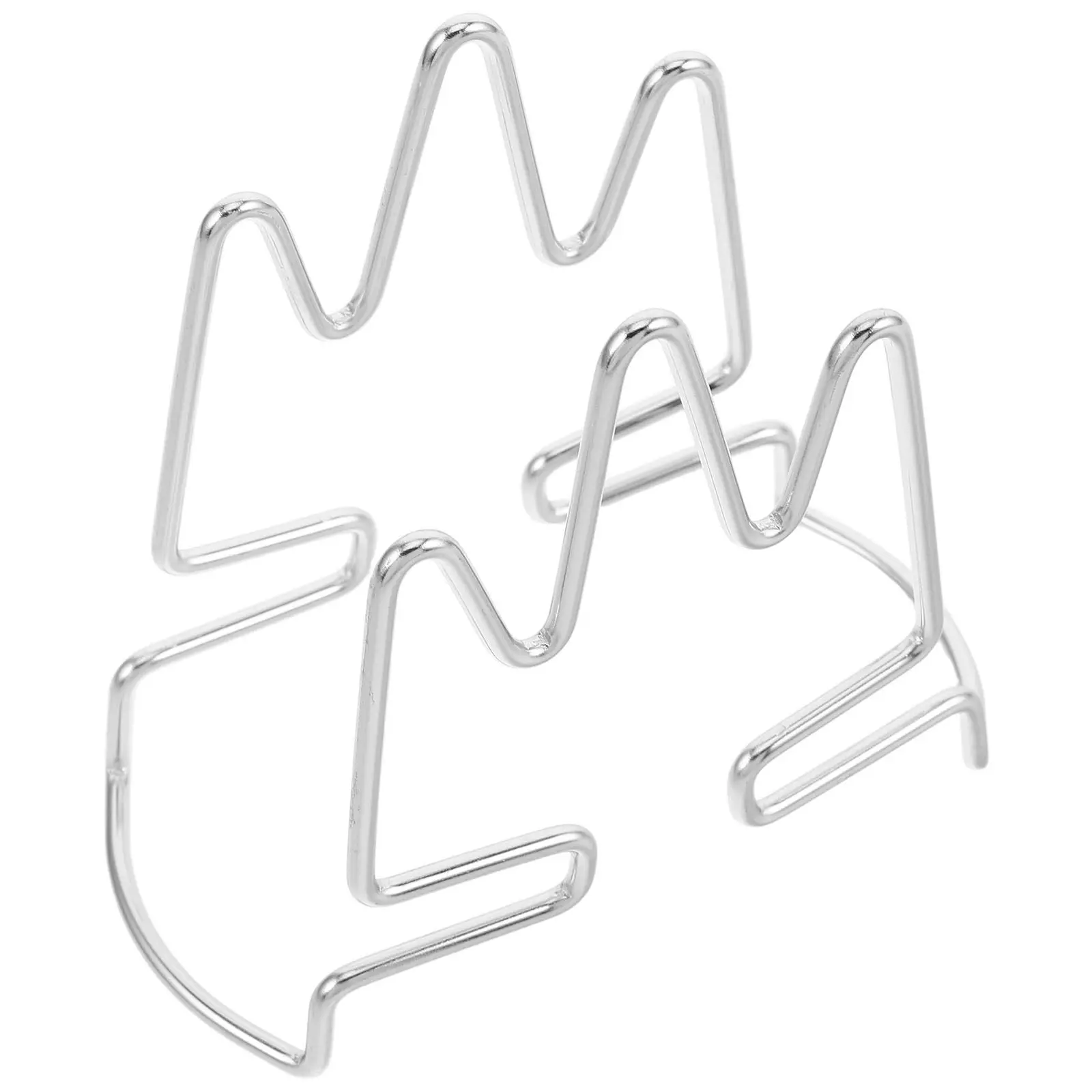 Stainless Steel Coffee Filter Holder with Hanging Ear Design Portable Lightweight Drip Coffee Bag Stand for Travel Outdoors view 2