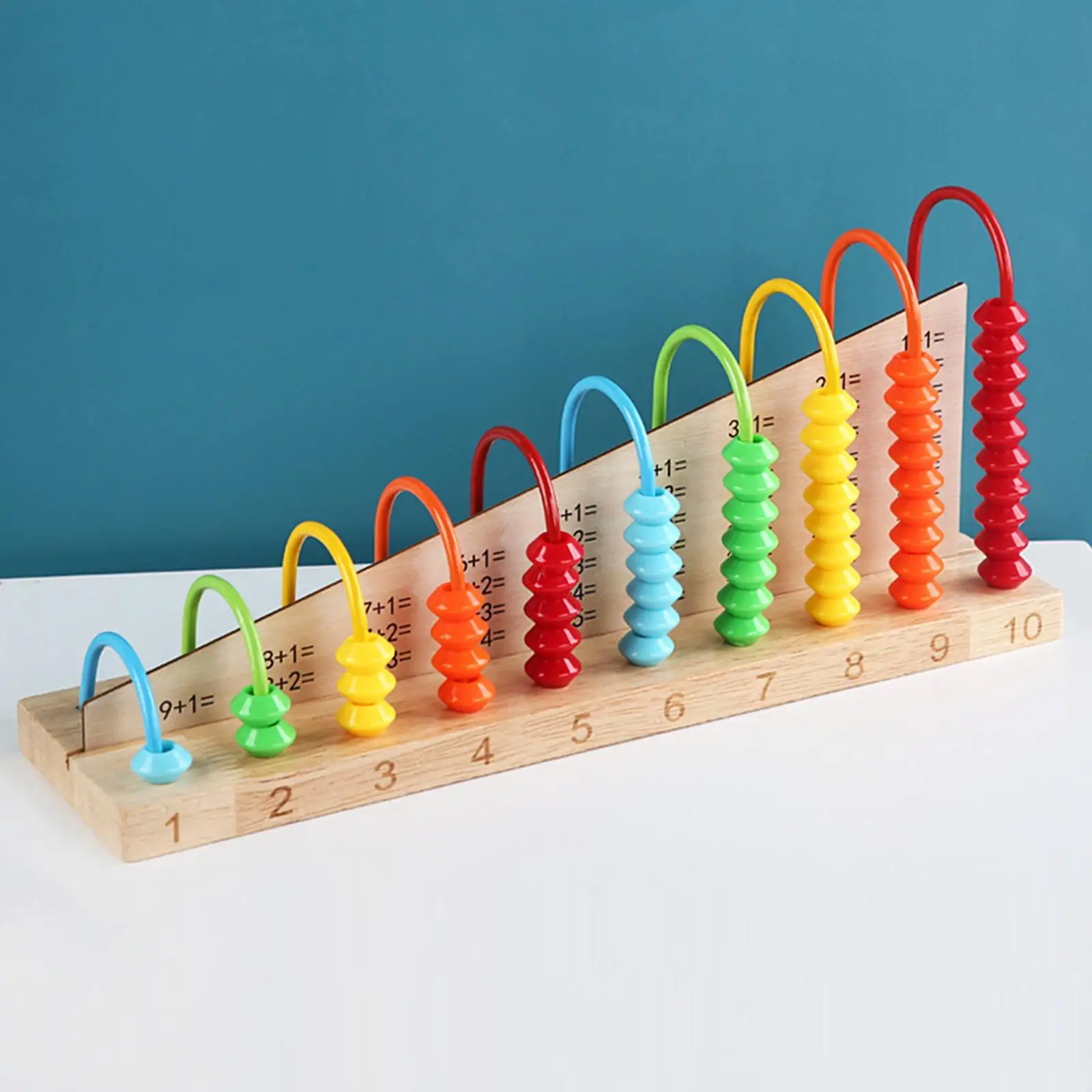 Addition and Subtraction Classic Mathematics Toy Montessori Toys Math Counting Toy for Kindergarten Preschool Children Kids Gift