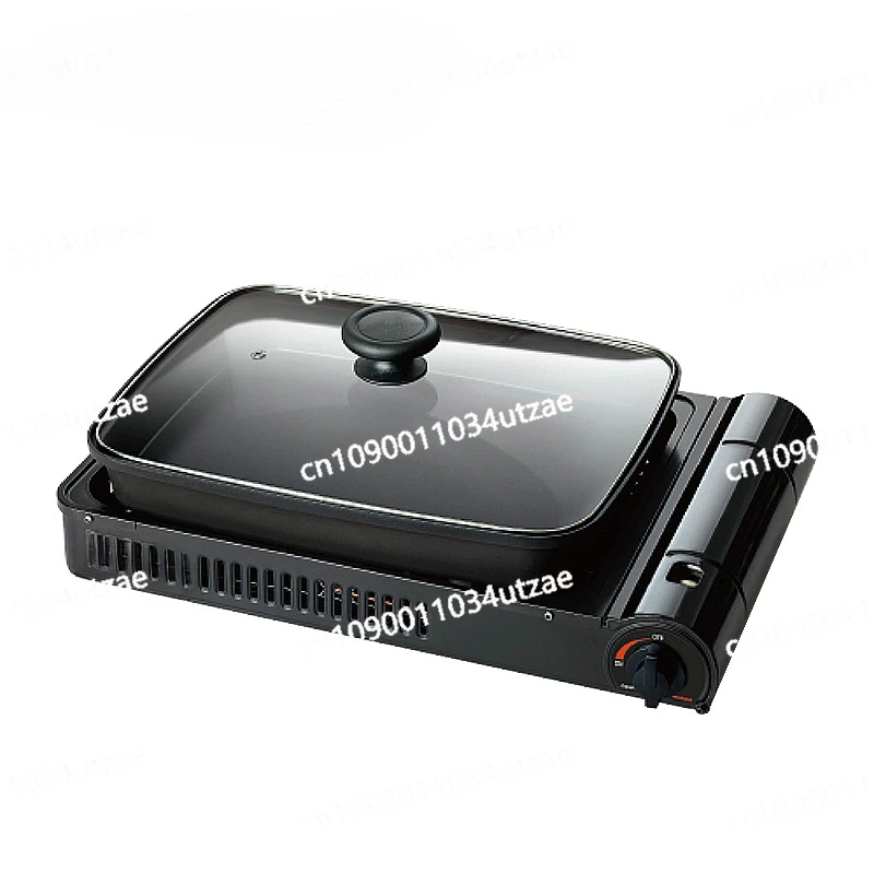 Rock Valley Cassette Grill Fish Grill Cassette Deepening Grill BBQ Commercial Portable Gas Stove Home