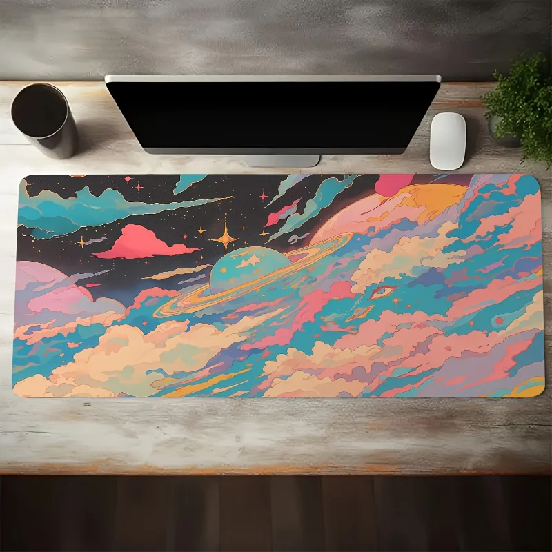 

Large Gaming Mouse Pad Large Gaming Mouse Pad Non-Slip Rubber Lightweight Desk Mat Computer Mat for PC Office Home Accessories