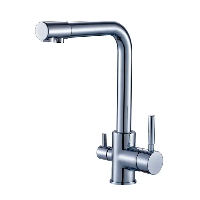 

Chrome Copper Kitchen UnderSink Drinking Water Purifier Drinking Faucet Reverse Osmosis Flexible Tap Ro Water Filtration System
