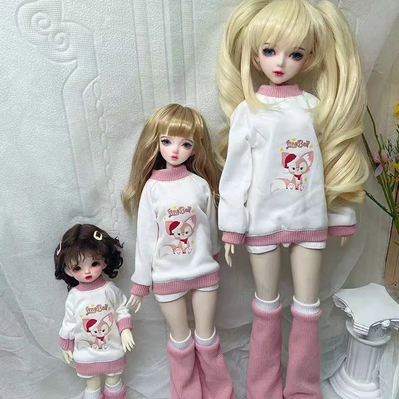 60CM BJD Doll Cute clothes Only clothes Variety of clothes 1/3 1/4 1/6 Doll accessories Children's toys Kawaii