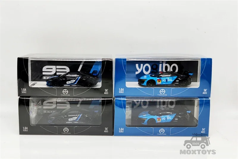 TimeMicro 1:64 Nsx # 93 # 34, гоночная литая под давлением модель автомобиля