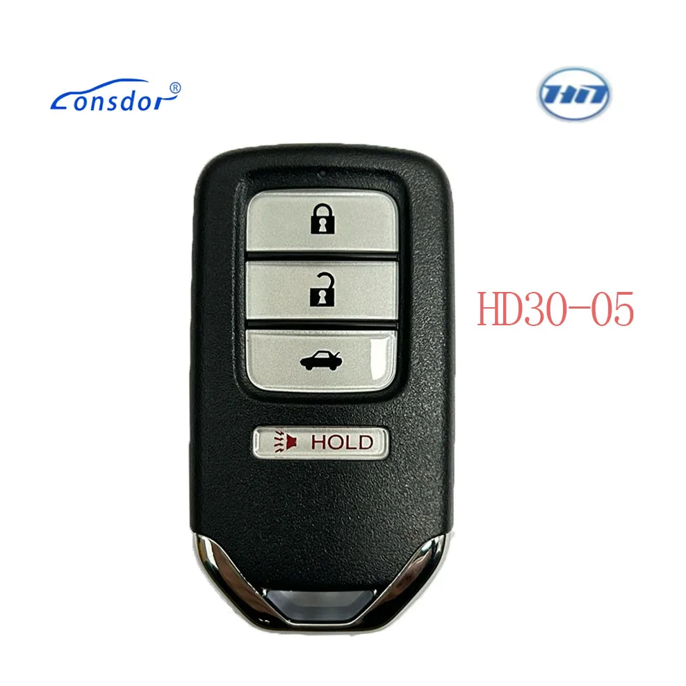 Lonsdor HD30 Series for Honda 313.56/314.12/313.85/433.66/434.18/433.92 MHz Smart Key Universal Remote